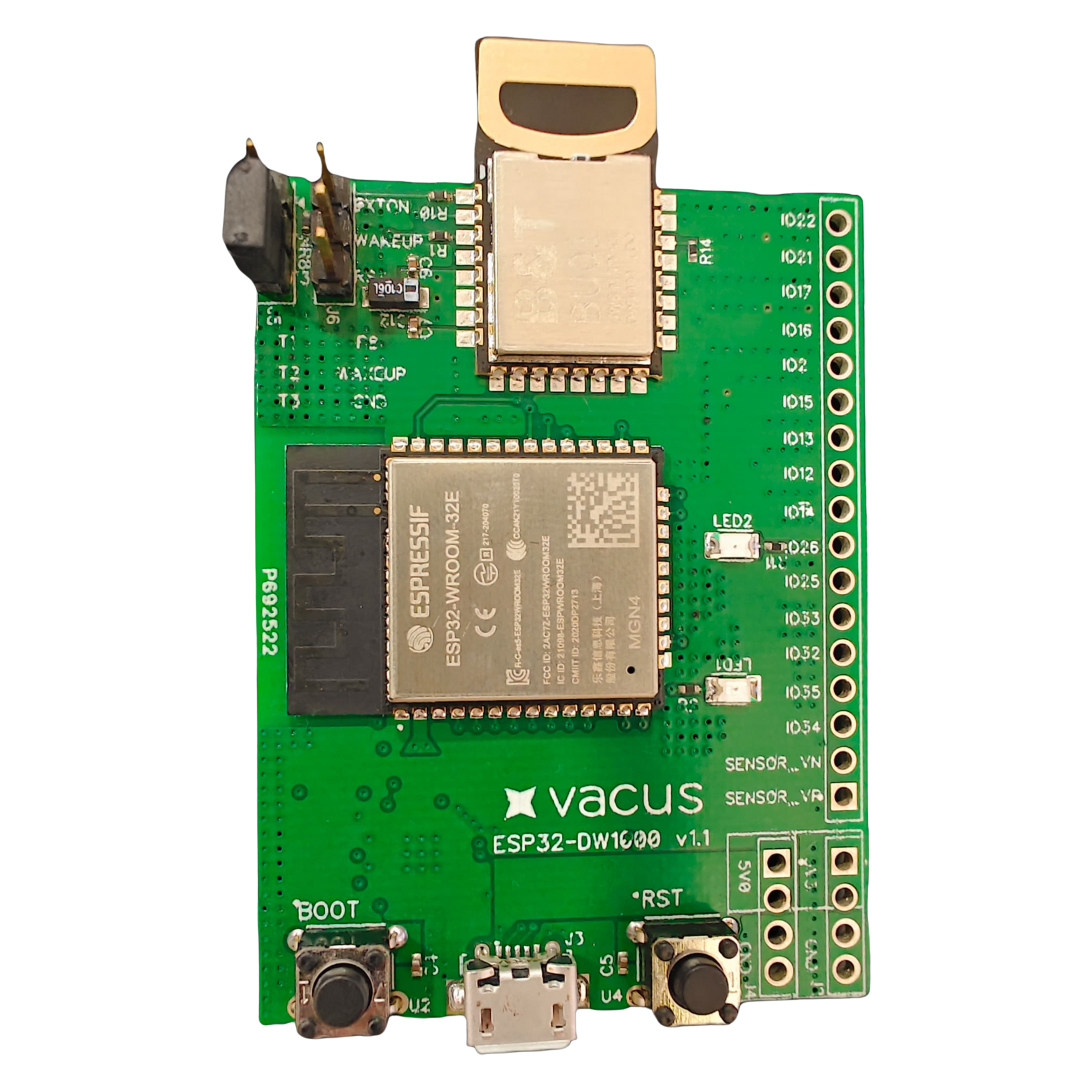 ESP32-DW1000 UWB evaluation board